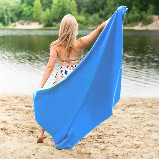 Beach size for full-body coverage