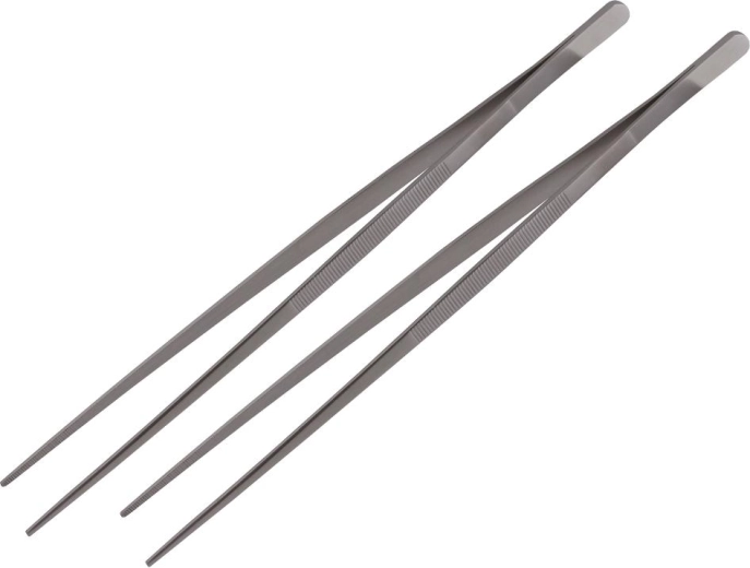 Lamart 30 cm barbecue tongs, 2 pcs