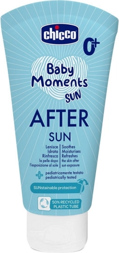 Chicco soothing after-sun lotion 150 ml for sensitive baby skin