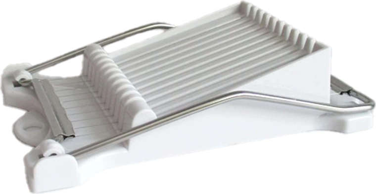 Stainless steel and plastic mushroom slicer 21.9 × 12.7 × 5 cm