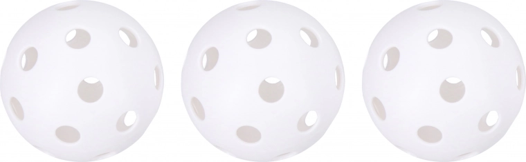 Set of Floorball Balls 3 pcs