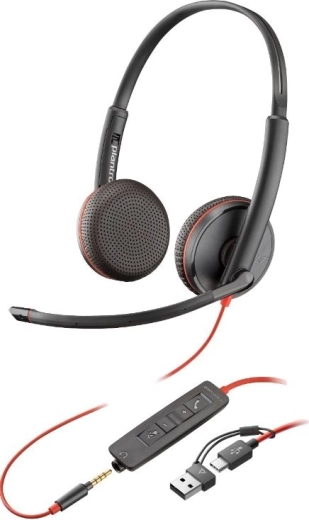 Слушалки Blackwire USB-C/A + 3,5 мм