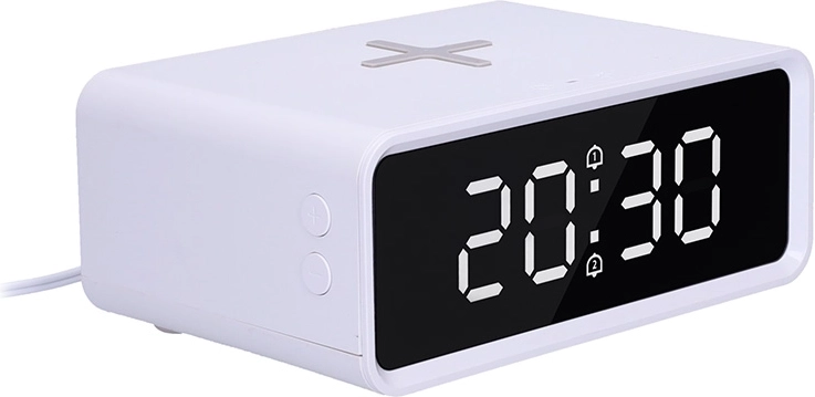 Clear LED display with brightness adjustment