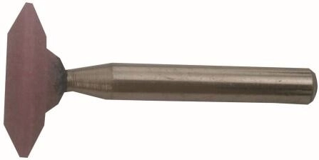 Двустранно скосено шлифовъчно тяло 25 × 6 mm със стебло