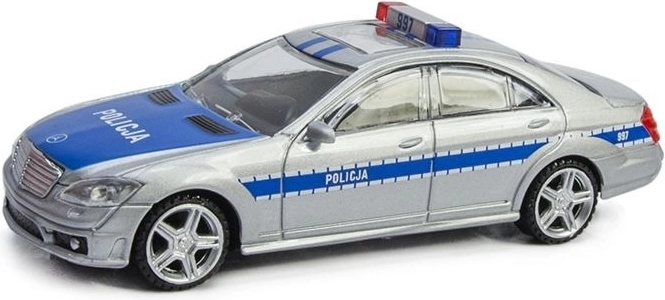 Rastar Mercedes S 63 AMG полиция модел на автомобил 1:43 - 1 брой