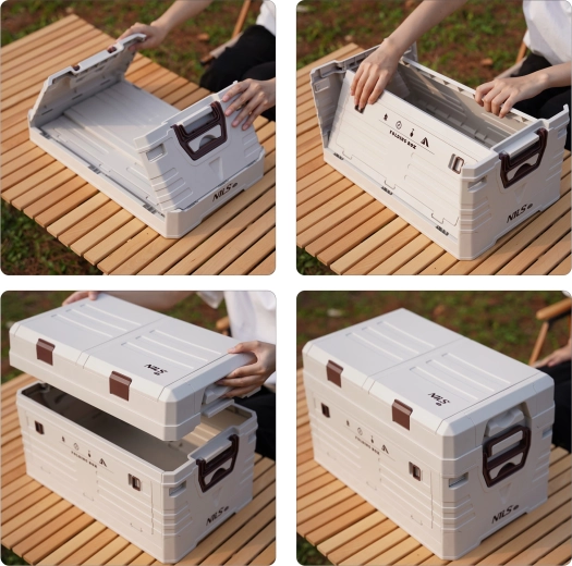 Foldable design and compact dimensions