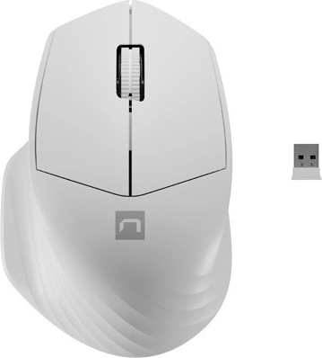 Siskin 2 Wireless Mouse 1600 DPI Bluetooth 5.0 + 2.4 GHz – White