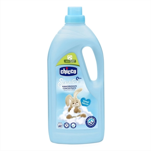 Chicco омекотител Baby Sensitive сладка пудра 1,5 л (60 пранета)