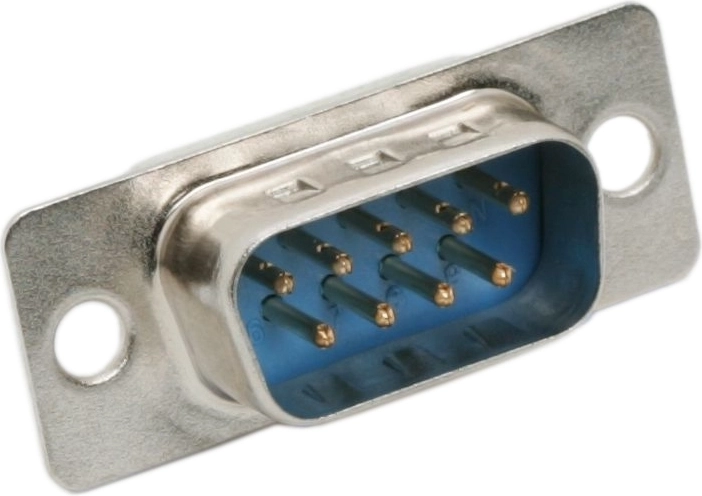 9-pin D-sub solder plug