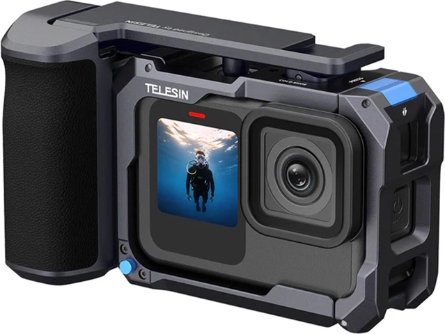 Комплект Telesin StreetGrip с клетка за GoPro HERO 9–13