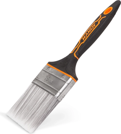 Flat Paint Brush with Plastic Handle 75 mm
