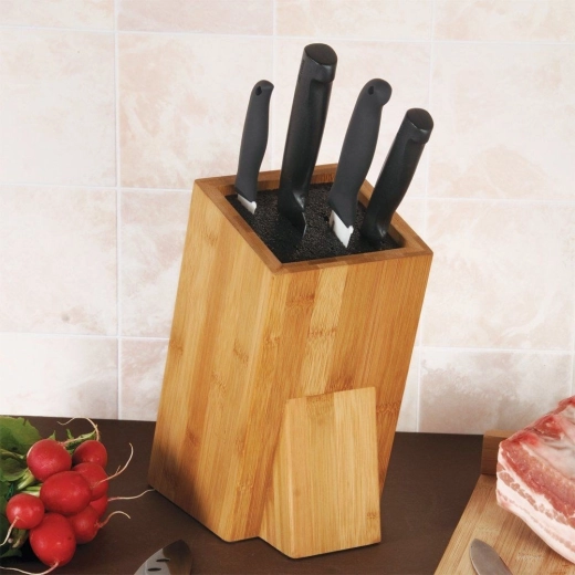 Издръжлив естествен бамбук и противохлъзгаща стабилност