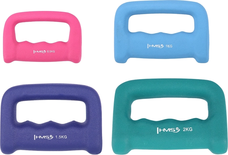 Neoprene Single Dumbbell with Handle 1.5 kg HMS