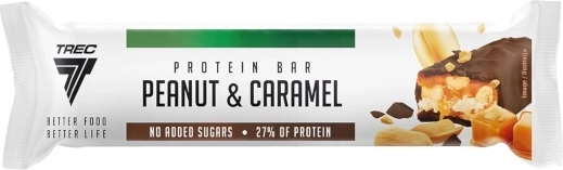 Protein bar with peanuts and caramel 49 g