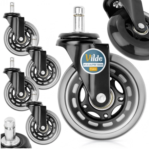 Тих и плавен ход върху твърди подови настилки