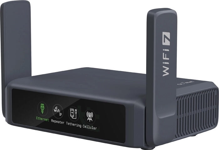 GL.iNet Slate 7 Wi‑Fi 7 пътен рутер GL-BE3600