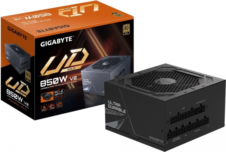 Modular Power Supply 850 W 80+ Gold ATX 3.1 with PCIe 5.1