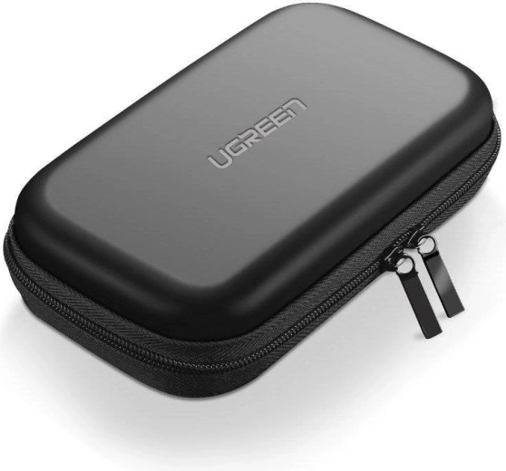 Калъф за твърд диск HDD и аксесоари Ugreen, черен - 1 брой