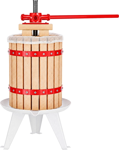 Manual screw press for fruit and vegetables 6 l, 58 cm