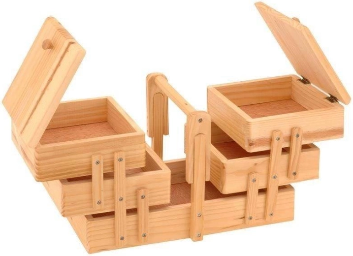 Акордеонна изтегляща се конструкция за моментален преглед