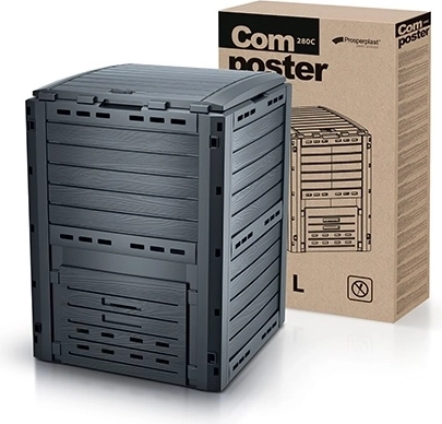 Composter Compogreen Woody 280 L anthracite
