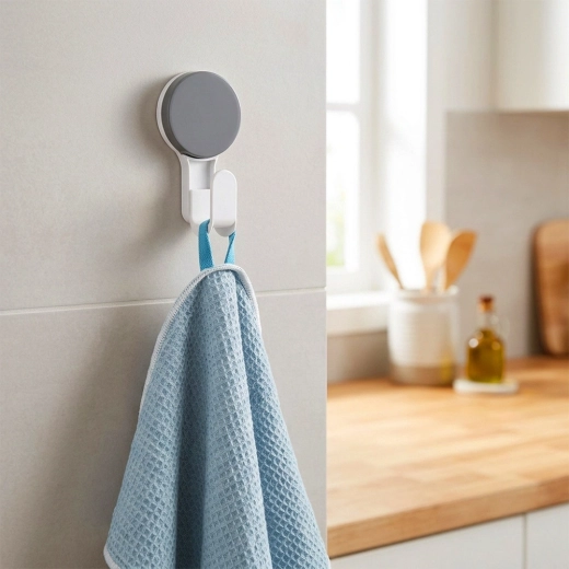 Universal hook for the bathroom and kitchen