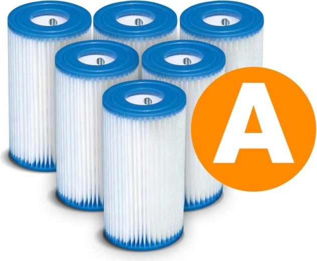 Комплект хартиени филтри за филтрираща помпа Тип A (6 бр.) INTEX