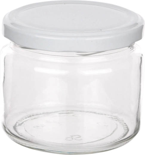 Clear hygienic glass