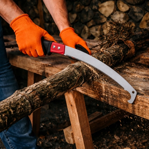 Ergonomic handle for a safer grip