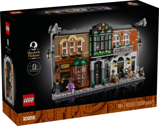 Lego Icons Sherlock Holmes: книжен кът (book nook)