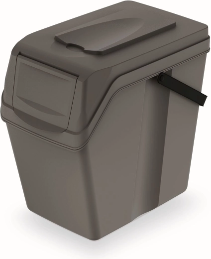 Sortibox II 25 L Recycling Bin – Stone Gray