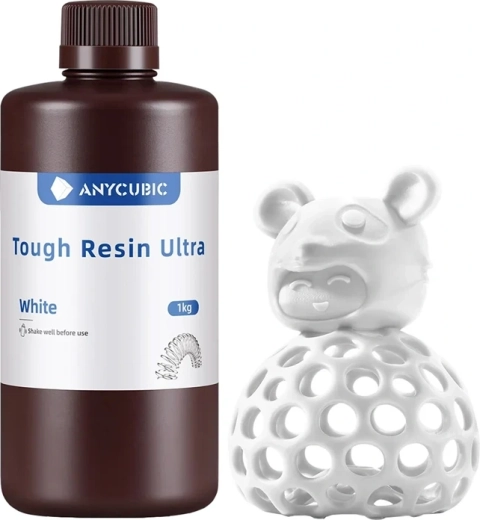 Anycubic Tough Resin Ultra бяла смола за 3D печат