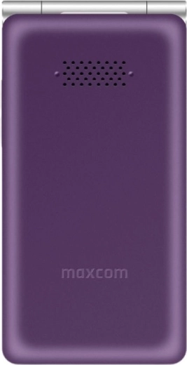 Maxcom MM 835L 4G dual SIM purple flip phone