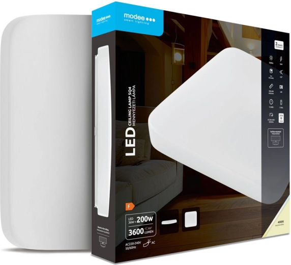 Modee квадратно таванно LED осветително тяло SQ4 36 W 4000 K 3600 lm