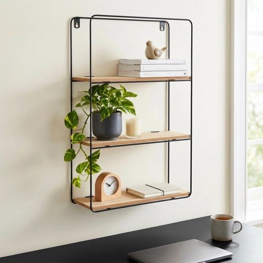 Sturdy construction: metal + MDF