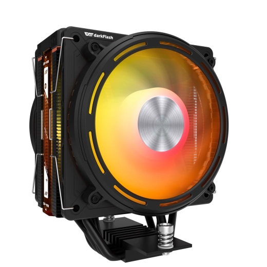 Активен CPU охладител DarkFlash E400 Plus, черен