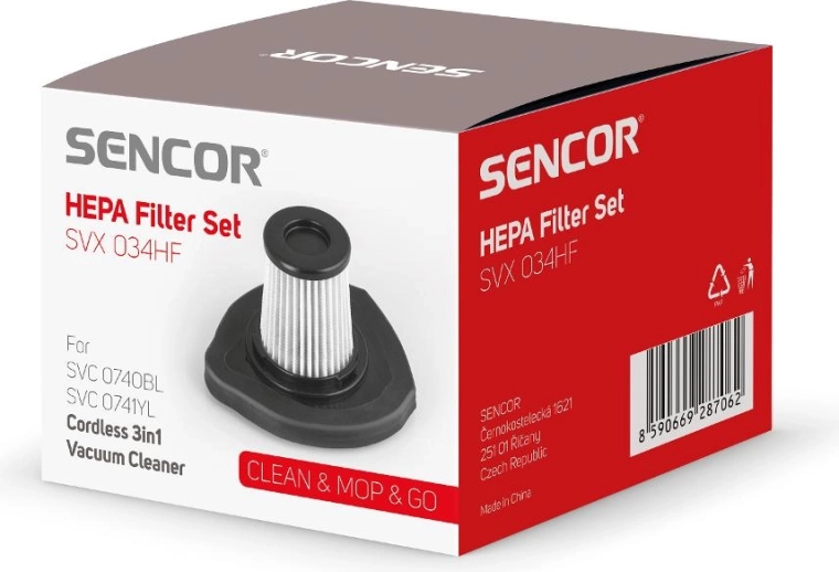 HEPA филтър Sencor SVX 034HF за SVC 074x