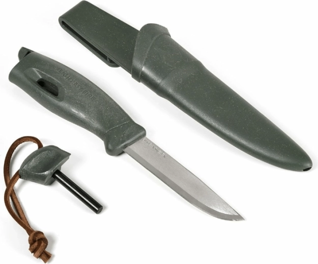 Light My Fire Swedish FireKnife нож с кресало, зелен