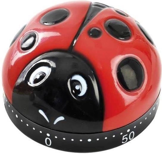 ORION Mechanical Kitchen Timer Ladybug