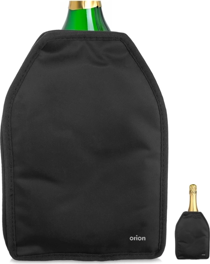 Bottle cooling sleeve 23 cm, black
