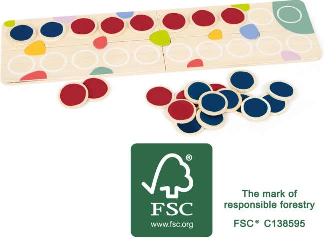 Small Foot дървено образователно броило от FSC дърво