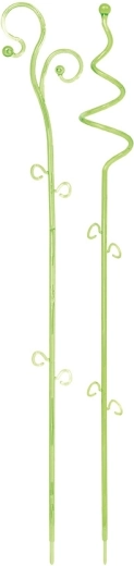 Decor I Orchid Support, green transparent, 58.5 cm