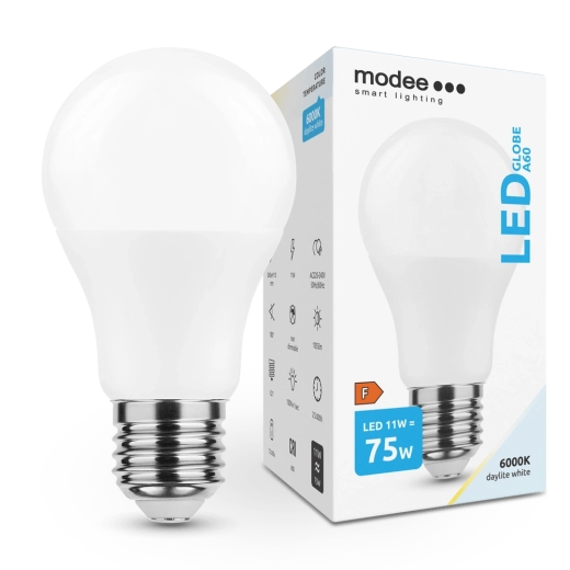 LED Bulb A60 11 W E27 1055 lm Cool White – Modee Smart Lighting