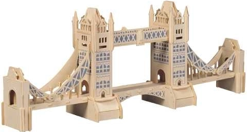 3D дървен пъзел Tower Bridge