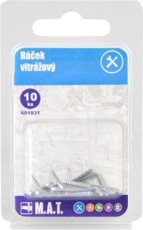 Витражни метални кукички (10 бр.)