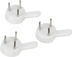 Easy hanging without drilling (hooks included)