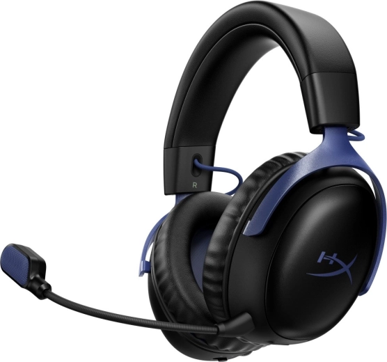 HyperX Cloud III S Wireless Gaming Headset, Black-Blue