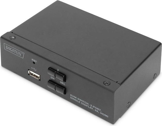 HDMI KVM превключвател 2 порта с резолюция 4K