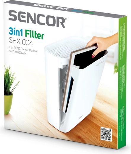 Sencor SHX 004 резервен филтър 3 в 1 за пречиствател на въздух SHA 8400WH