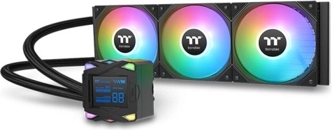 Водно охлаждане AIO LA360-S ARGB с 2,4" LCD дисплей